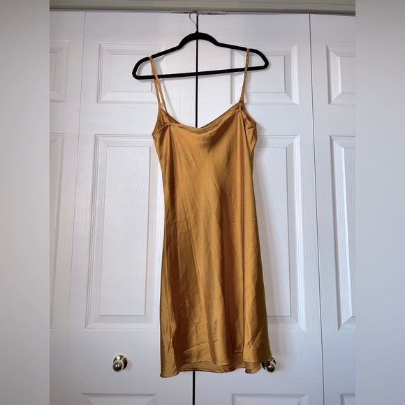GUESS Cowl Neck Mini Dress - Picture 2 of 3